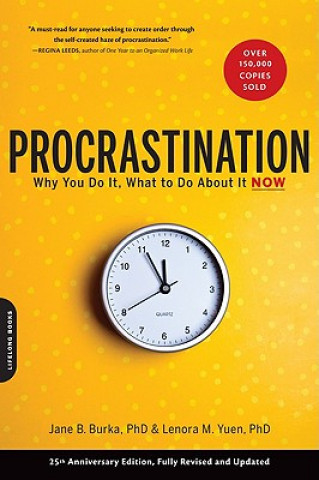 Kniha Procrastination Jane Burka