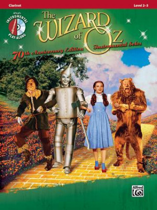 Kniha Wizard of Oz Instrumental Solos: Clarinet E. Harburg