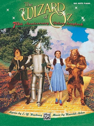 Buch Wizard of Oz Big Note Piano Deluxe Songbook E. Y. Harburg