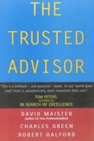 Kniha Trusted Advisor David H Maister