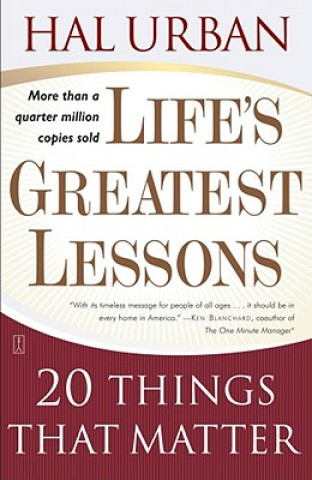 Kniha Life's Greatest Lessons Hal Urban