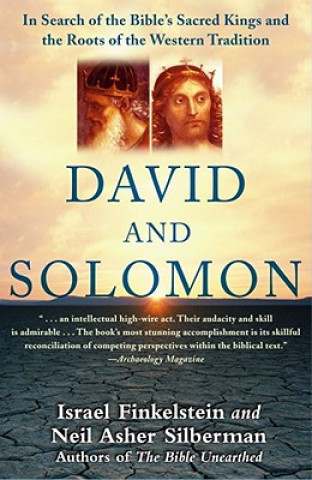 Kniha David and Solomon Neil Asher Silberman