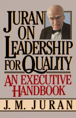 Kniha Juran on Leadership For Quality J. M. Juran