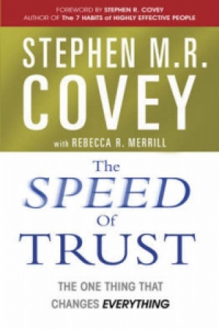 Kniha Speed of Trust Stephen M R Covey