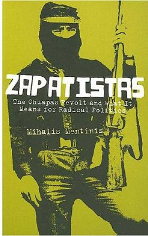 Kniha Zapatistas Mihalis Mentinis