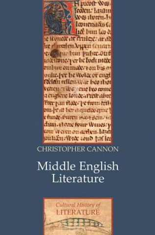 Kniha Middle English Literature Christopher Cannon