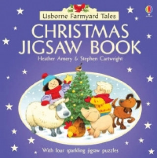 Kniha Farmyard Tales Christmas Jigsaw Book Heather Amery