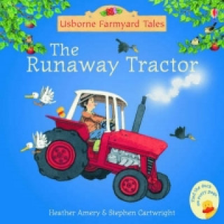 Carte Runaway Tractor Heather Amery