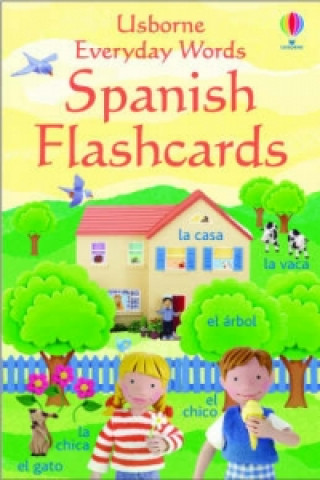 Nyomtatványok Everyday Words in Spanish Flashcards Felicity Brooks