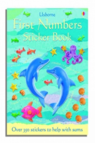 Kniha First Numbers Sticker Book Felicity Brooks