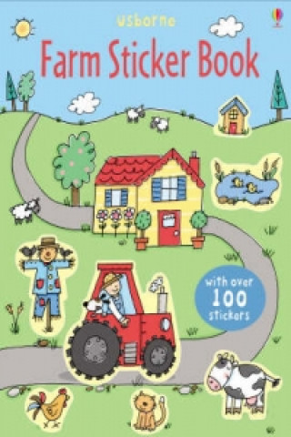 Kniha Farm Sticker Book Cecilia Johansson