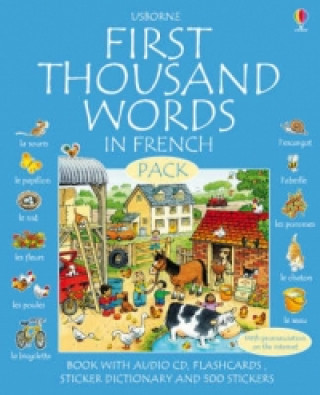 Könyv First 1000 Words Pack - French 