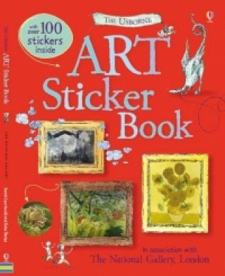 Kniha Art Sticker Book Sarah Courtauld