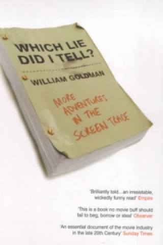 Kniha Which Lie Did I Tell? William Goldman