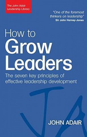 Könyv How to Grow Leaders John Adair