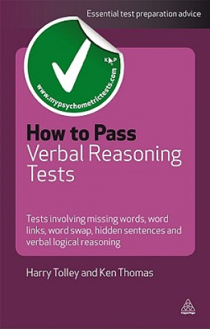 Kniha How to Pass Verbal Reasoning Tests Harry Tolley