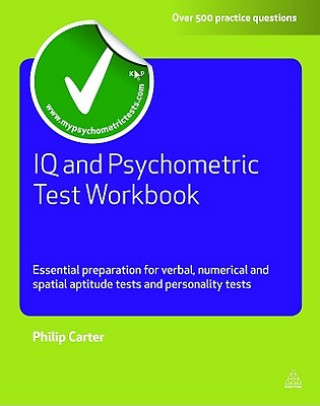 Könyv IQ and Psychometric Test Workbook Philip Carter