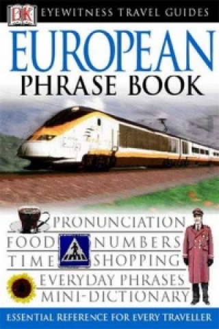 Kniha European Phrase Book DK