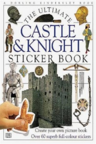 Книга Castle & Knight Ultimate Sticker Book DK