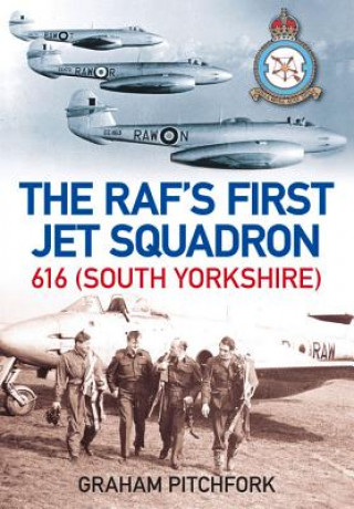 Carte RAF's First Jet Squadron 616 (South Yorkshire) Air Commodore Graham Pitchfork