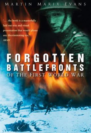 Kniha Forgotten Battlefronts of the First World War Martin Marx-Evans