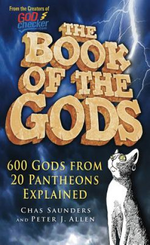 Kniha Book of the Gods Chas Saunders