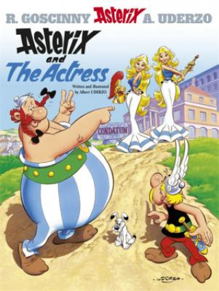 Knjiga Asterix: Asterix and The Actress René Goscinny