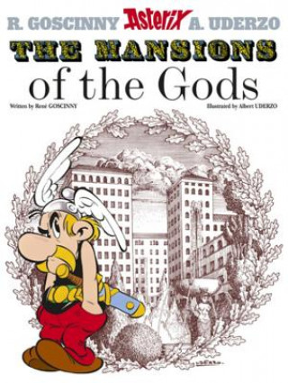 Kniha Asterix: The Mansions of The Gods René Goscinny