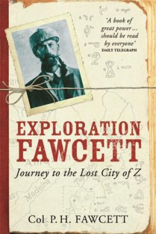Carte Exploration Fawcett Percy Fawcett