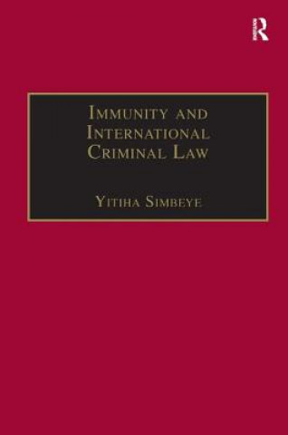 Carte Immunity and International Criminal Law Yitiha Simbeye