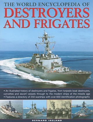 Könyv World Encyclopedia of Destroyers and Frigates Bernard Ireland