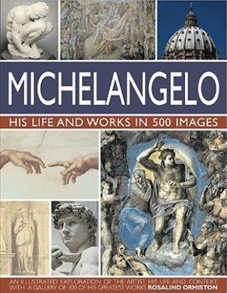 Könyv Michelangelo: His Life & Works In 500 Images Rosalind Ormiston