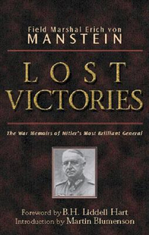 Книга Lost Victories Erich Manstein