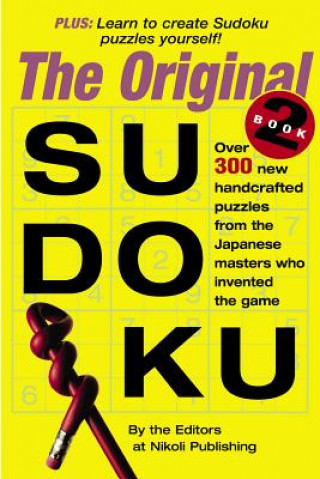 Książka Original Sudoku Editors of Nikoli Publishing