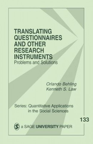 Carte Translating Questionnaires and Other Research Instruments Orlando Behling