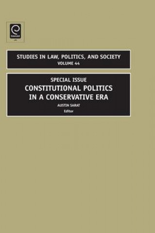 Knjiga Constitutional Politics in a Conservative Era Austin Sarat