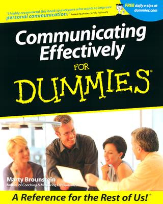 Книга Communicating Effectively For Dummies Brounstein