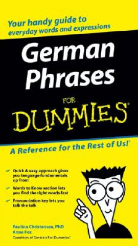 Könyv German Phrases for Dummies Paula Christensen