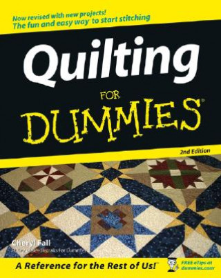 Boek Quilting For Dummies 2e Cheryl Fall
