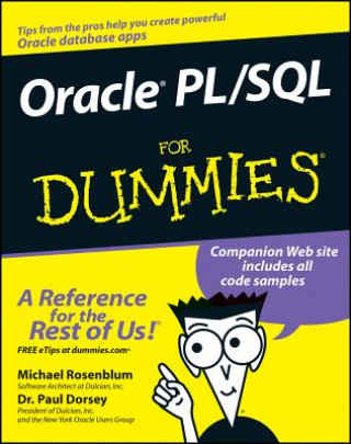 Carte Oracle PL/SQL For Dummies Paul Dorsey