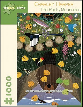 Книга Rocky Mountains 1000-Piece Jigsaw Puzzle Charley Harper