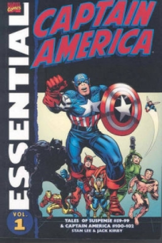 Kniha Essential Captain America Vol.1 ((all-new Edition)) Lee Lee