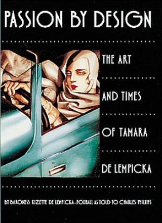 Kniha Passion by Design Kizette de Lempicka-Foxhal