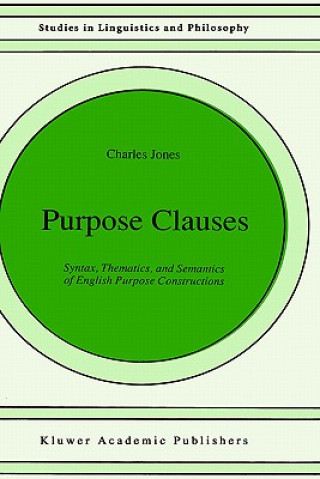Книга Purpose Clauses Charles Jones