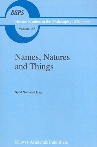 Buch Names, Natures and Things Syed Nomanul Haq