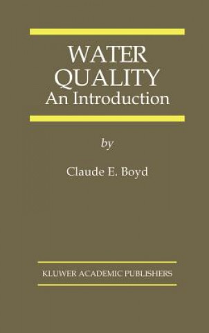 Knjiga Water Quality Claude E. Boyd