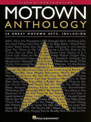 Carte Motown Anthology Hal Leonard Corp