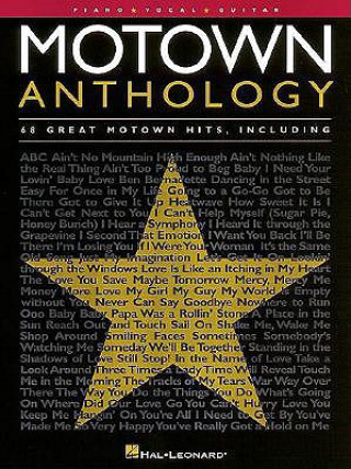 Книга Motown Anthology Hal Leonard Corp