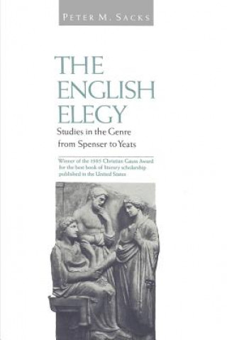 Buch English Elegy Peter M. Sacks