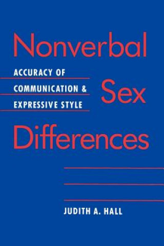 Buch Nonverbal Sex Differences Judith A. Hall